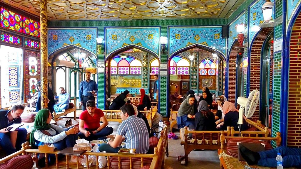 Image of -Shahrzad Restaurant in Isfahan is an example of Art